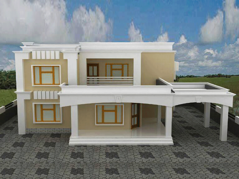 Simple Two Storey House Design